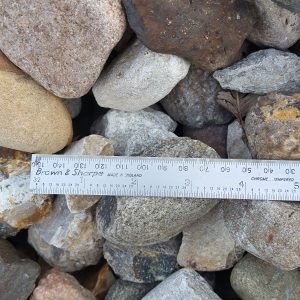 3" Multi Color Landscape rock, Decorative gravel