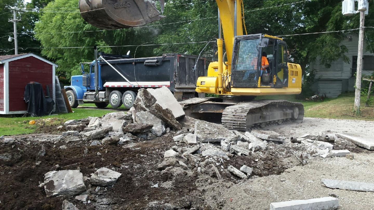 Demolition of Garage Removal