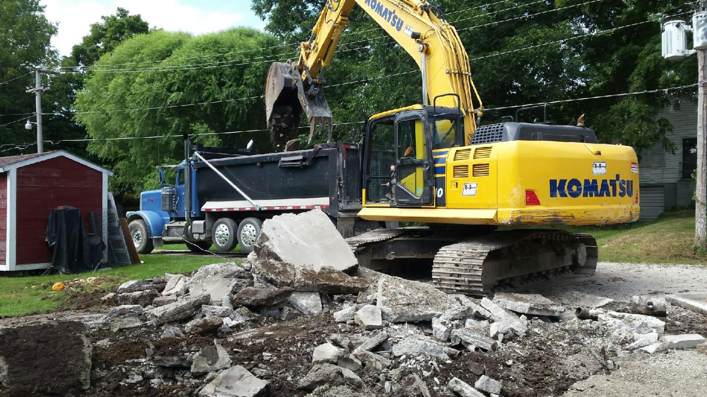 Demolition of Garage Removal