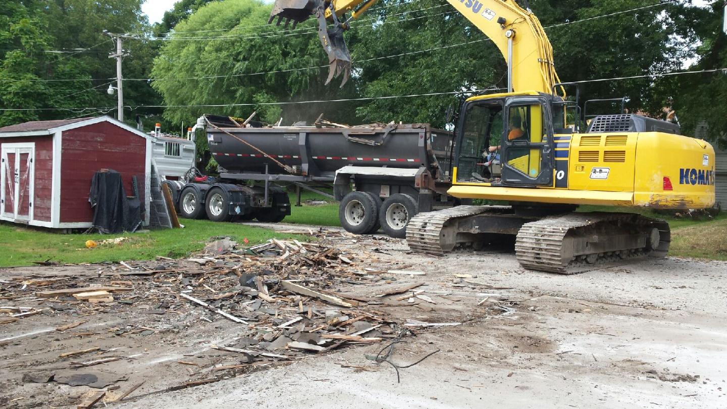 Demolition of Garage Removal