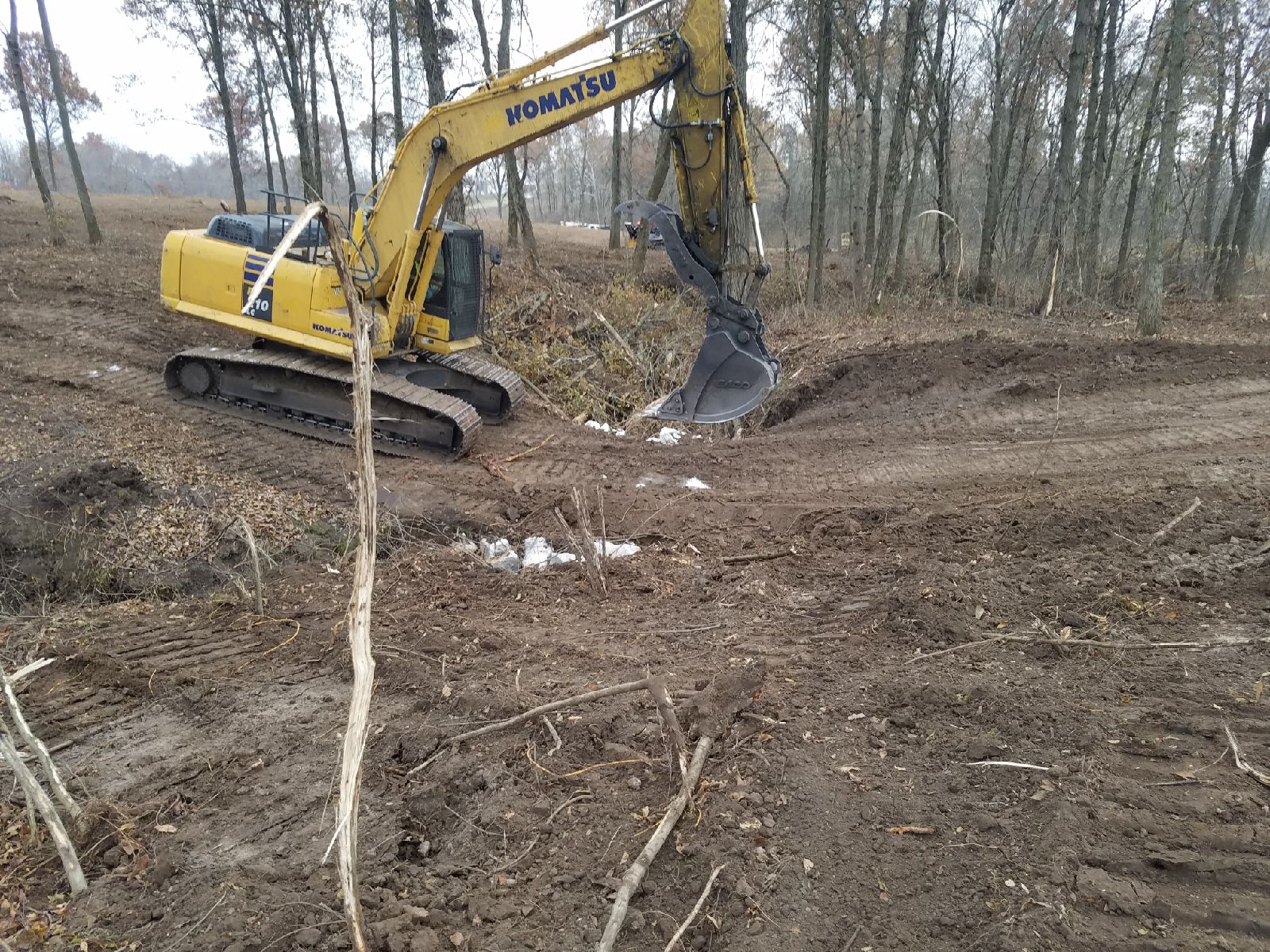 Building a creek crossing